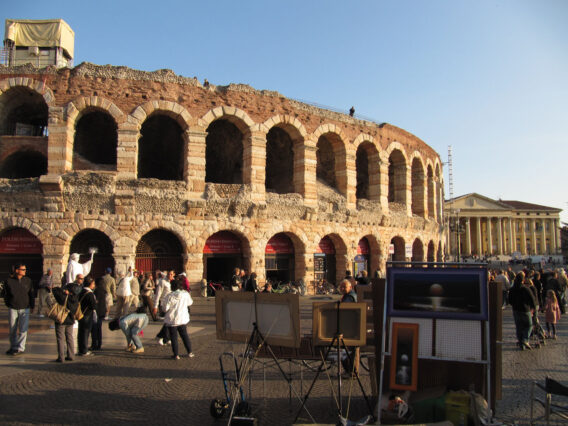 Mehr über den Artikel erfahren Verona und Gardasee – Ankunft in Verona