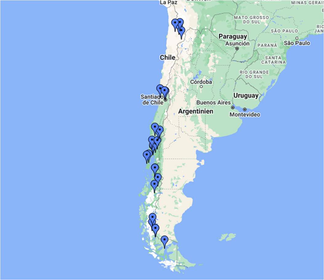 Mehr über den Artikel erfahren Chile Rundreise – Die Reiseroute