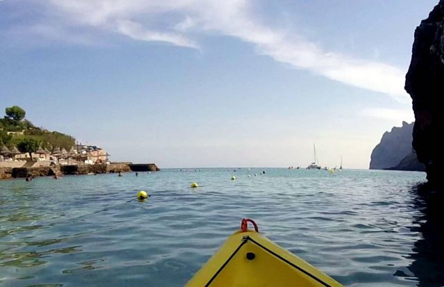 Mehr über den Artikel erfahren Mallorca Tag 4+5: Kajakfahren vor Sant Vicenc, Wanderung bei Biniaraix und Stadtbesichtigung von Soller