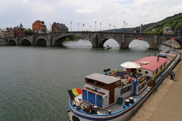 Hausboot in Namur