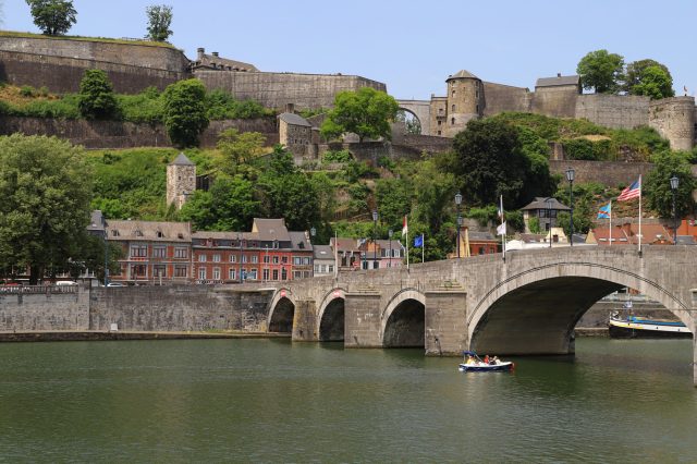 Pont de Jambes und Zitadelle in Namur