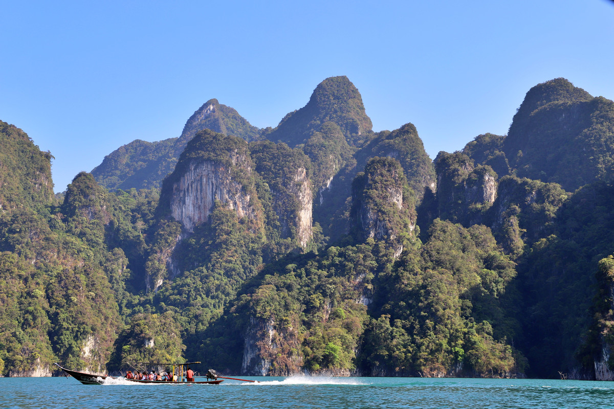 Mehr über den Artikel erfahren Thailand Tag 8: Auf dem Cheow-Lan-See