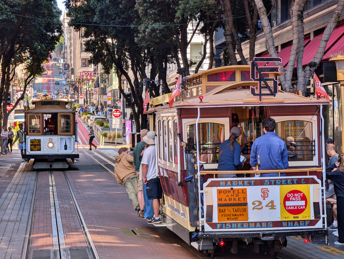 Mehr über den Artikel erfahren Kalifornien Tag 3: Cable-Car-Fahrt und Golden Gate Bridge